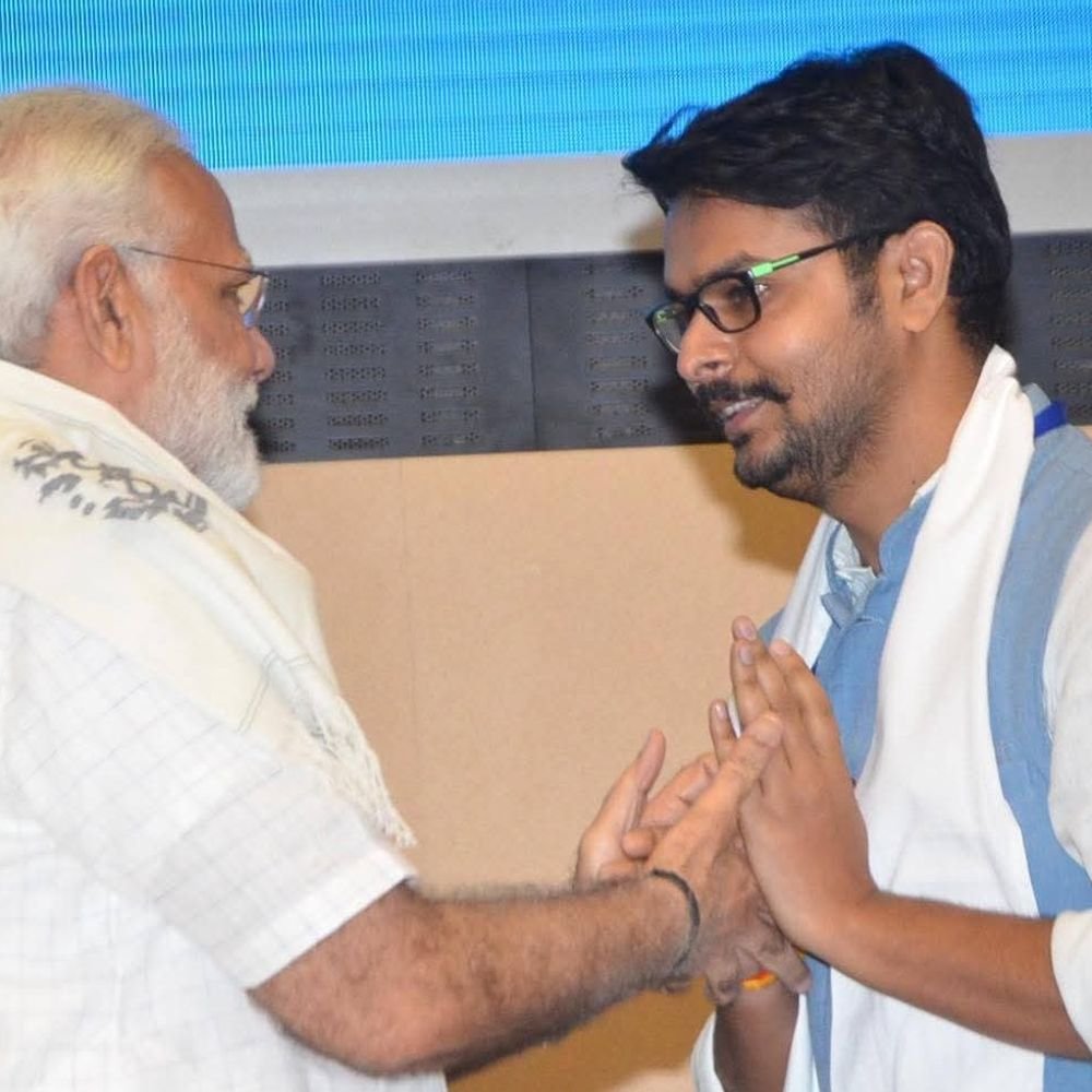 भाजयुमो अध्यक्ष रोहित मिश्रा का आज प्रयागराज में प्रथम आगमन:जगह-जगह स्वागत की तैयारी, इलाहाबाद विश्वविद्यालय के पूर्व छात्र नेता रहे हैं रोहित