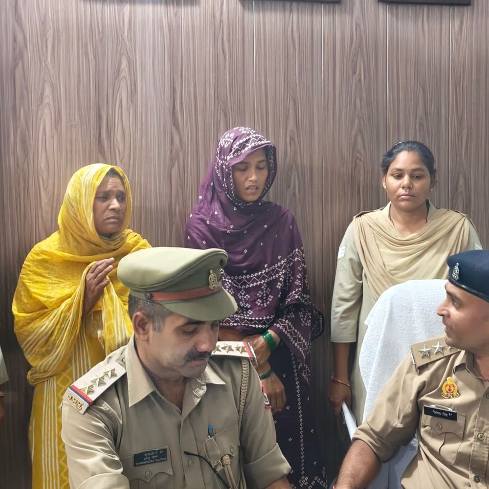 शामली पुलिस ने MP से दो महिला चोर:दो चोरी के मामलों में 70 हजार रुपये बरामद, एक पर पहले से 4 केस दर्ज