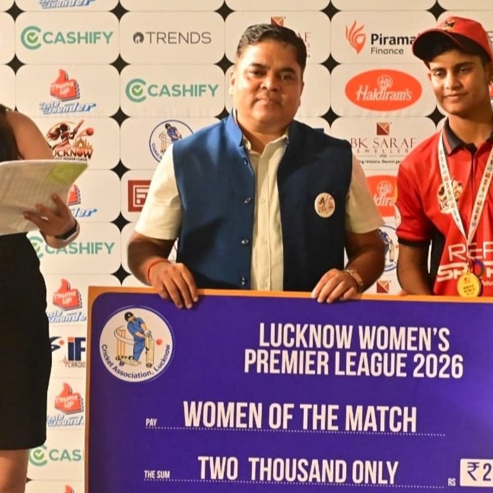 लखनऊ विमेंस प्रीमियर लीग:आरईपीएल चैलेंजर्स की फोर स्क्वायर पर छह रनों से जीत