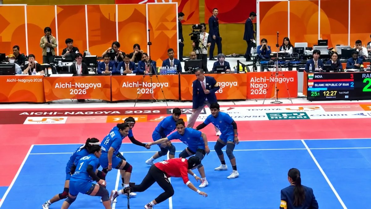 भारत ने ईरान को हराकर जीता कबड्डी का स्वर्ण पदक