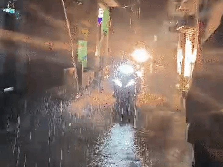 घाटमपुर में तेज बारिश-हवाओं का अलर्ट, SDM ने की अपील:लोगों से घरों में रहने और बिजली तारों, पेड़ों, जर्जर भवनों से दूर रहने को कहा