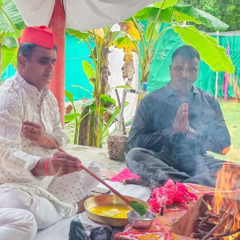 एसएसबी जवानों ने गणेश पूजा का समापन किया:हवन पूजन के साथ परिवार की सुख-समृद्धि की कामना, 25 सितंबर को निकलेगी शोभायात्रा