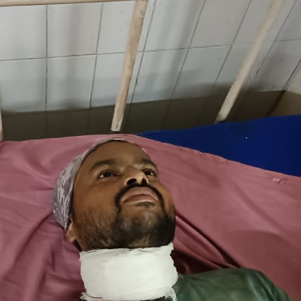 चाइनीज मांझे से युवक की गर्दन कटी:हवा में उड़ रहा धागा गले में फंसा, बाइक सवार गंभीर घायल