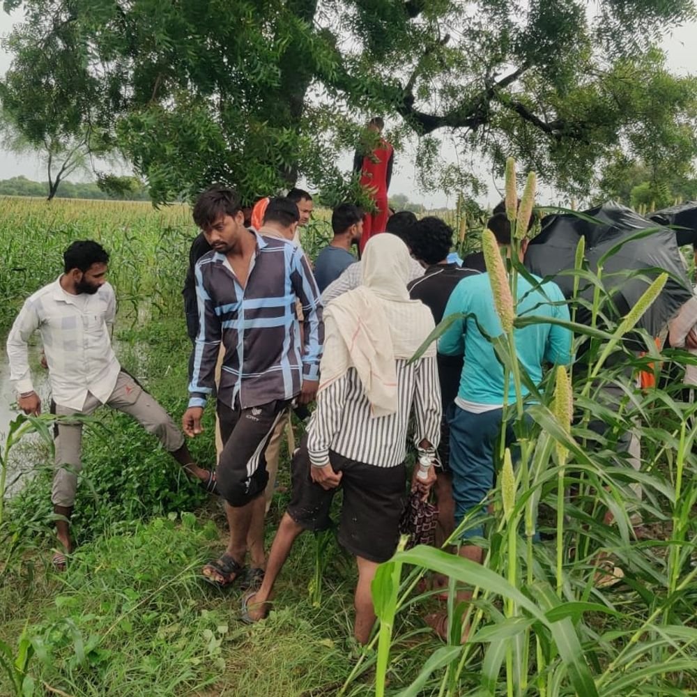 फिरोजाबाद में युवक का शव पेड़ से लटका मिला:वह दो दिन पहले ससुराल आया था, पति-पत्नी के विवाद के बाद आत्महत्या की आशंका