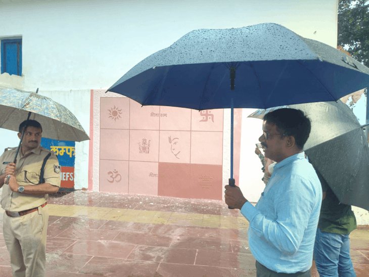 चित्रकूट में 26 दिन में दूसरी बार बाढ़ जैसे हालात:मंदाकिनी का जलस्तर खतरे के निशान से ऊपर; एमपी-यूपी प्रशासन अलर्ट, SDRF तैनात