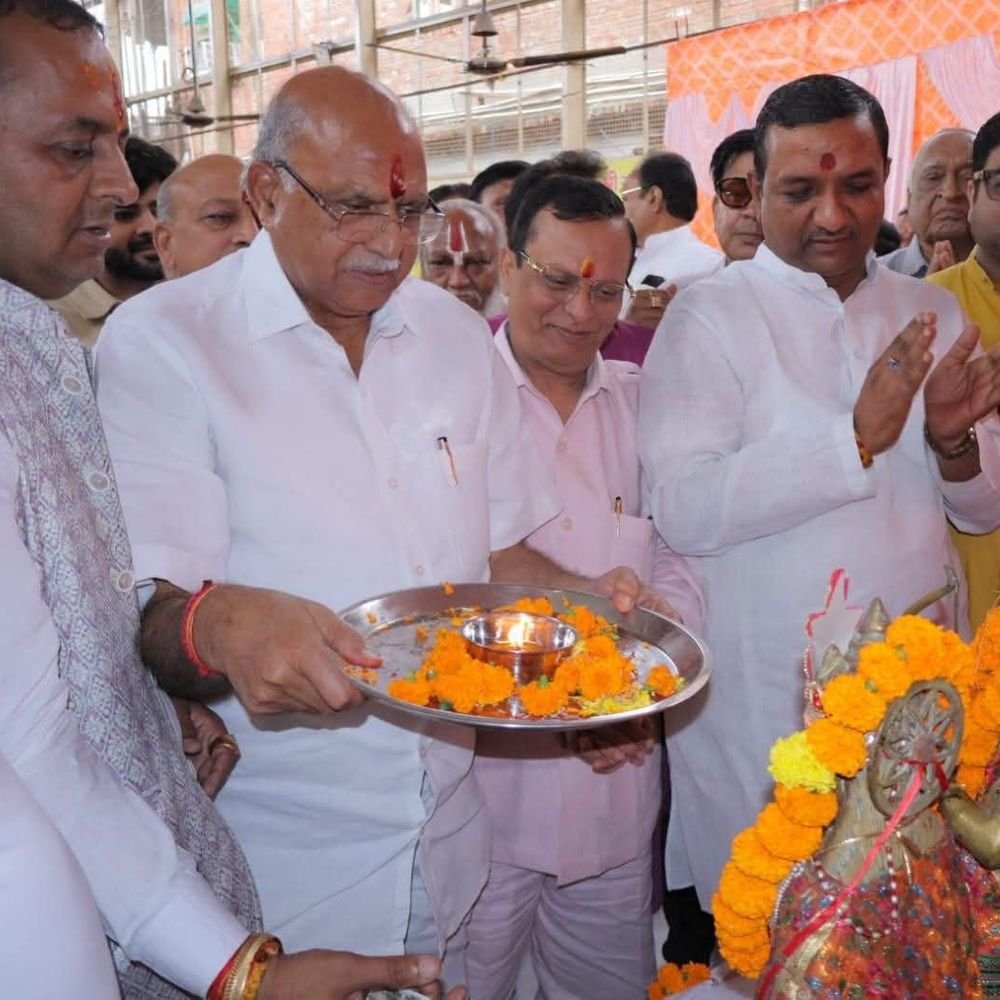 मेरठ में रामलीला के भव्य आयोजन के लिए भूमि पूजन:इस बार आधुनिक होगी रामलीला, लेज़र शो में दिखेंगे श्रीराम और सीता
