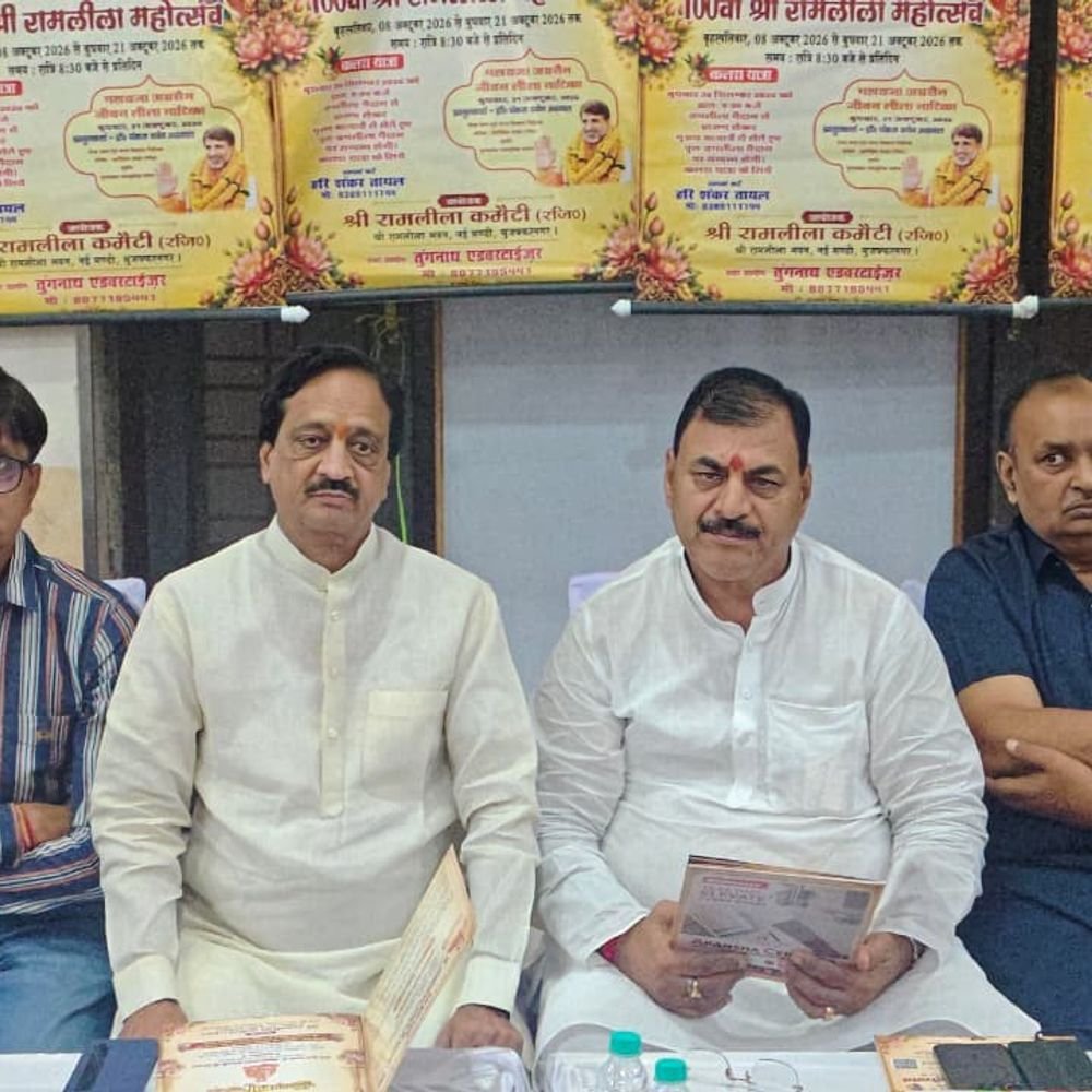 नई मंडी में 30 सितंबर से 100वें श्री रामलीला महोत्सव:कलश यात्रा से शुरुआत होगी, 7 दिन संगीतमय राम कथा और 13 दिन रामलीला का होगा मंचन