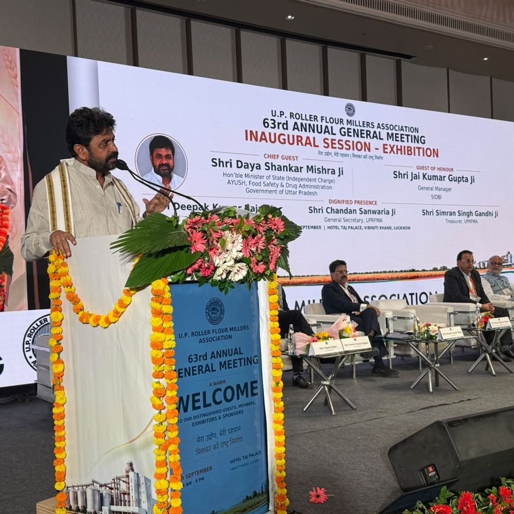 मंडी शुल्क से महंगा पड़ रहा आटा मैदा सूजी कारोबार:लखनऊ में मिलर्स ने घटाने की मांग उठाई, सरकार से यूपी को उत्पादक राज्य घोषित करने का आग्रह