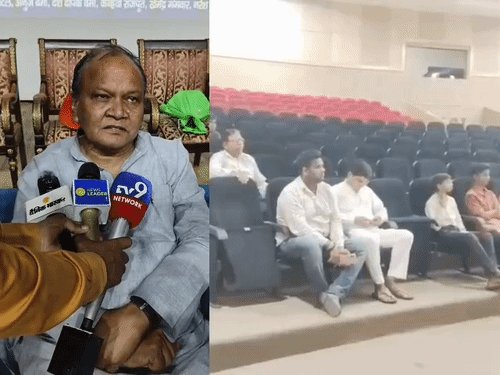 खाली कुर्सियों के बीच सिमटा भाजपा का पिछड़ा वर्ग महासम्मेलन:बरेली के जीआईसी ऑडिटोरियम में नहीं पहुंची भीड़, खाली कुर्सियों के सामने सांसद ने दिए तर्क