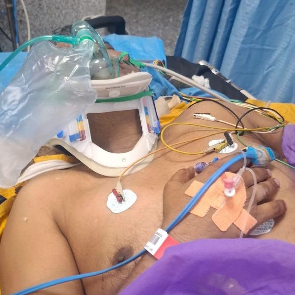 डिबाई विधायक सीपी सिंह की हालत खतरे से बाहर:गंगा एक्सप्रेस-वे पर कल हुआ था हादसा, दिल्ली AIIMS में भर्ती; हालत खतरे से बाहर