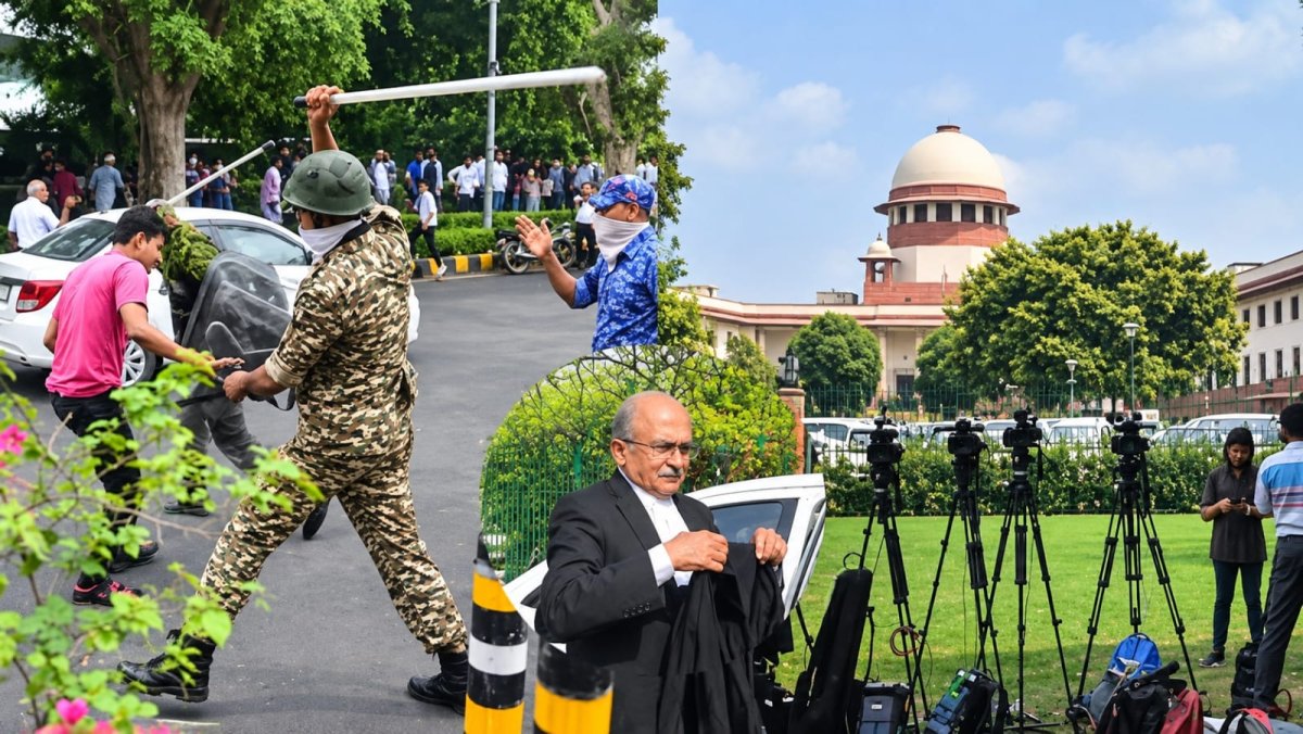 सुप्रीम कोर्ट में छात्र प्रदर्शन पर घमासान, प्रशांत भूषण नाराज