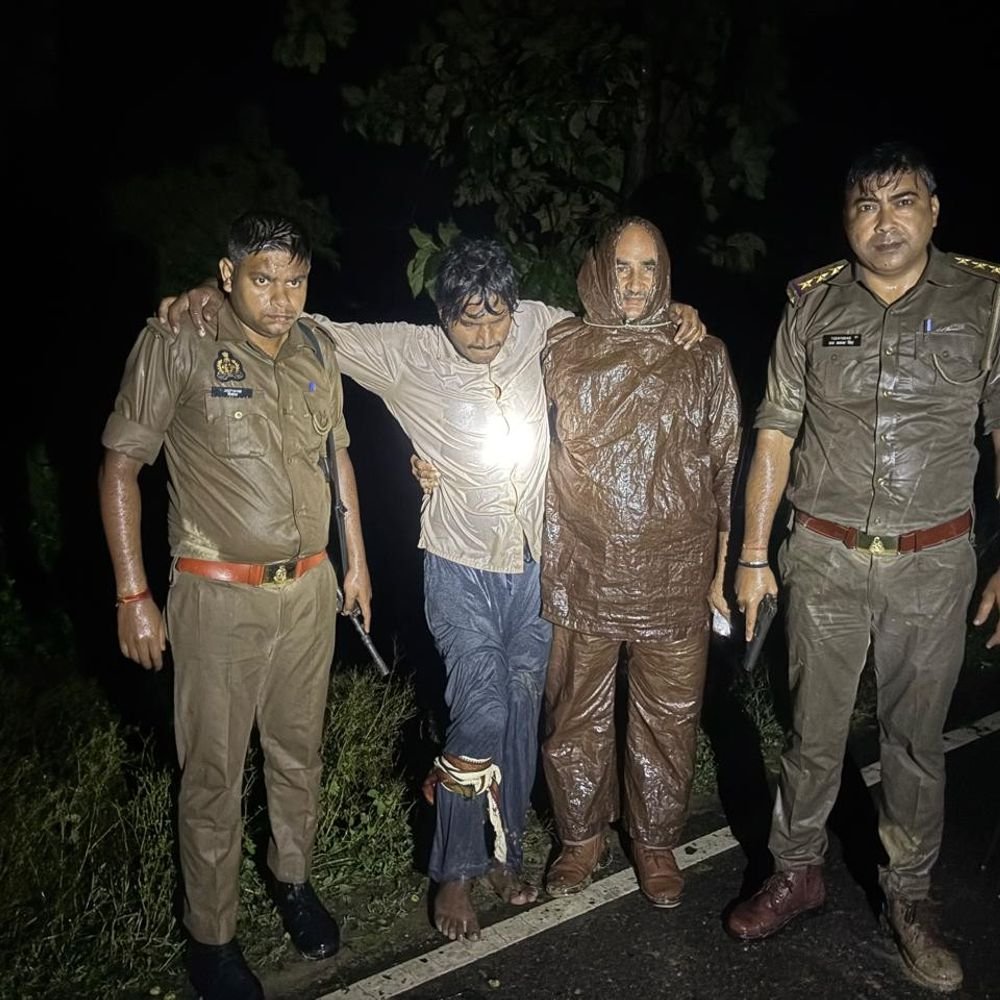 बच्ची से दुष्कर्म का आरोपी मुठभेड़ में घायल:पुलिस की पिस्टल छीनकर 4 राउंड फायर किए; जवाबी कार्रवाई में पैर में लगी गोली