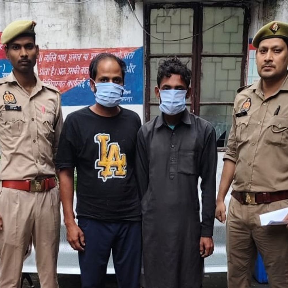 सहारनपुर में 2.25 लाख की गाभिन भैंस चोरी:CCTV से खुलासा, पुलिस ने दो आरोपी पकड़े, वाहन बरामद किया