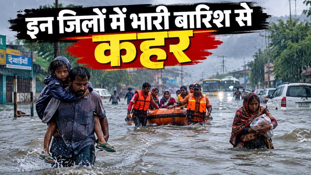 यूपी में 48 घंटे में 56 मौतें! बारिश ने मचाई भारी तबाही