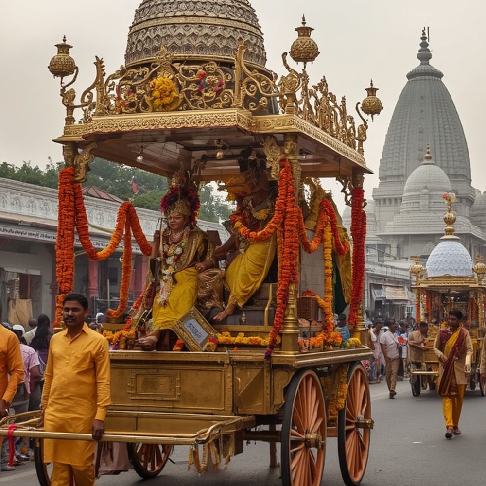 रामपुर के जैन मंदिर से कल निकलेगी रथ यात्रा:उत्सव पैलेस में सामूहिक पूजन, श्रद्धालुओं में भारी उत्साह
