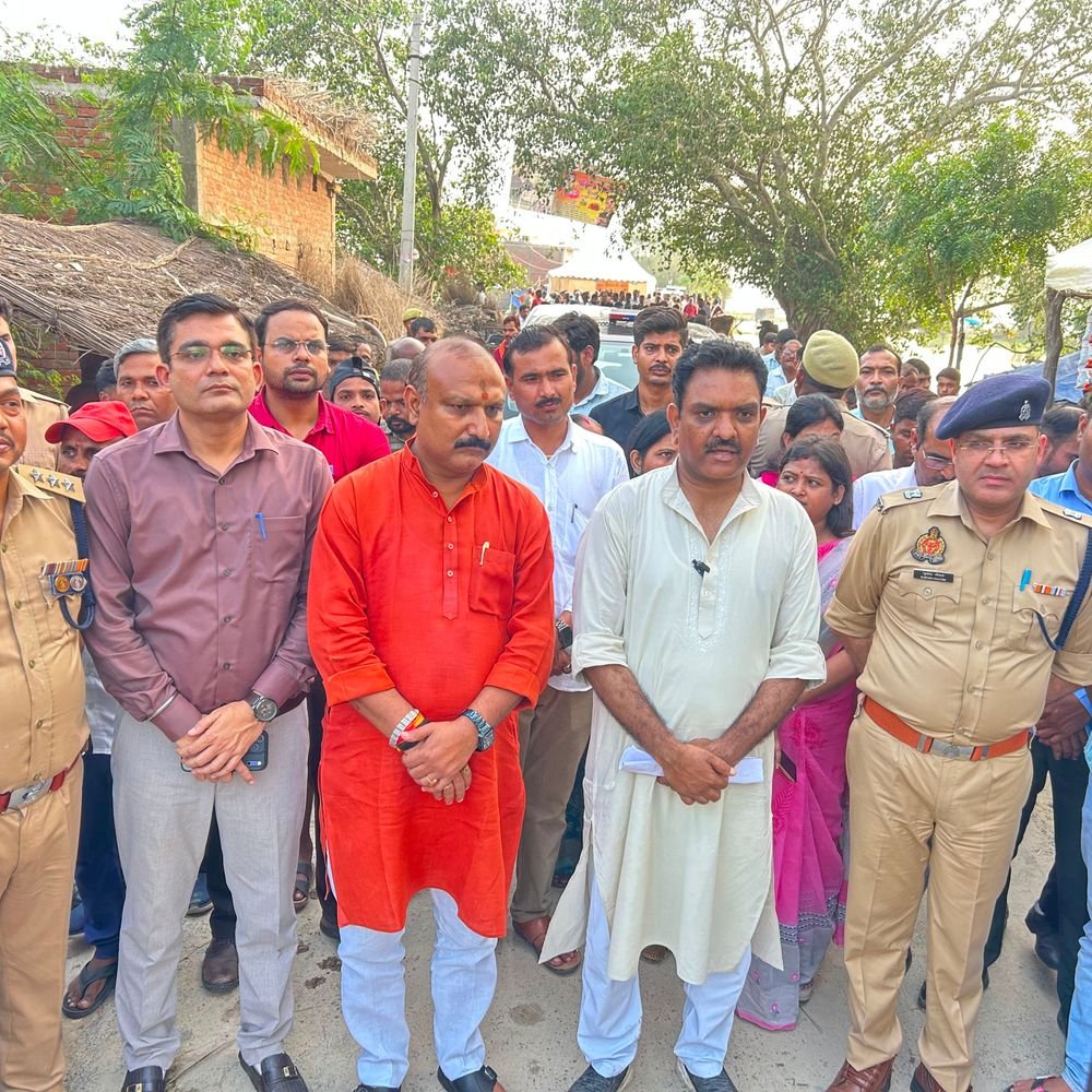 मंत्री ने बाढ़ प्रभावित इलाकों का किया निरीक्षण:अफसरों से कहा- नुकसान का आकलन कराएं, मदद से कोई वंचित न रहे
