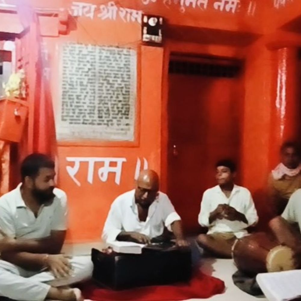 पड़री में रामलीला की तैयारियां तेज:पहले दिन कलाकारों ने किया 'नारद मोह' प्रसंग का जीवंत मंचन