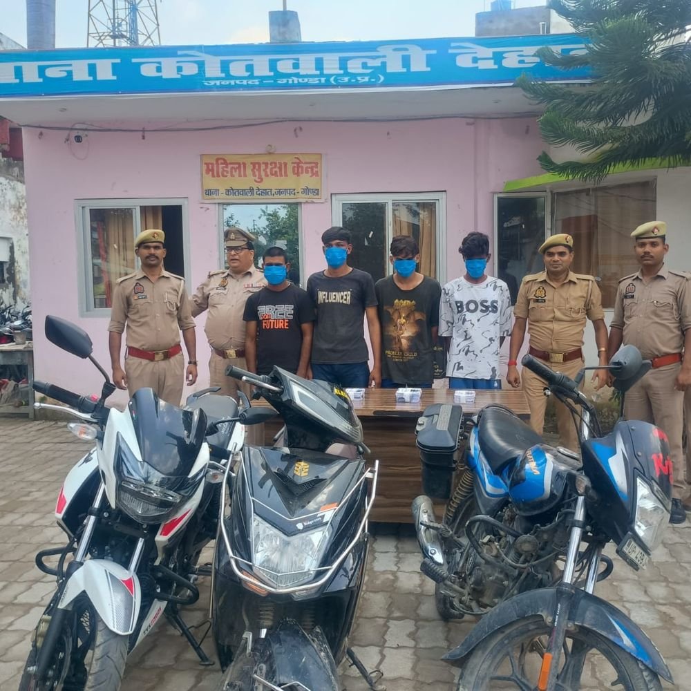 मैकेनिक के साथ हुई लूट का पुलिस ने किया खुलासा:स्कूटी, 8000 रुपए और मोबाइल फोन बरामद, दो गिरफ्तार; दो बाल अपचारी हिरासत में