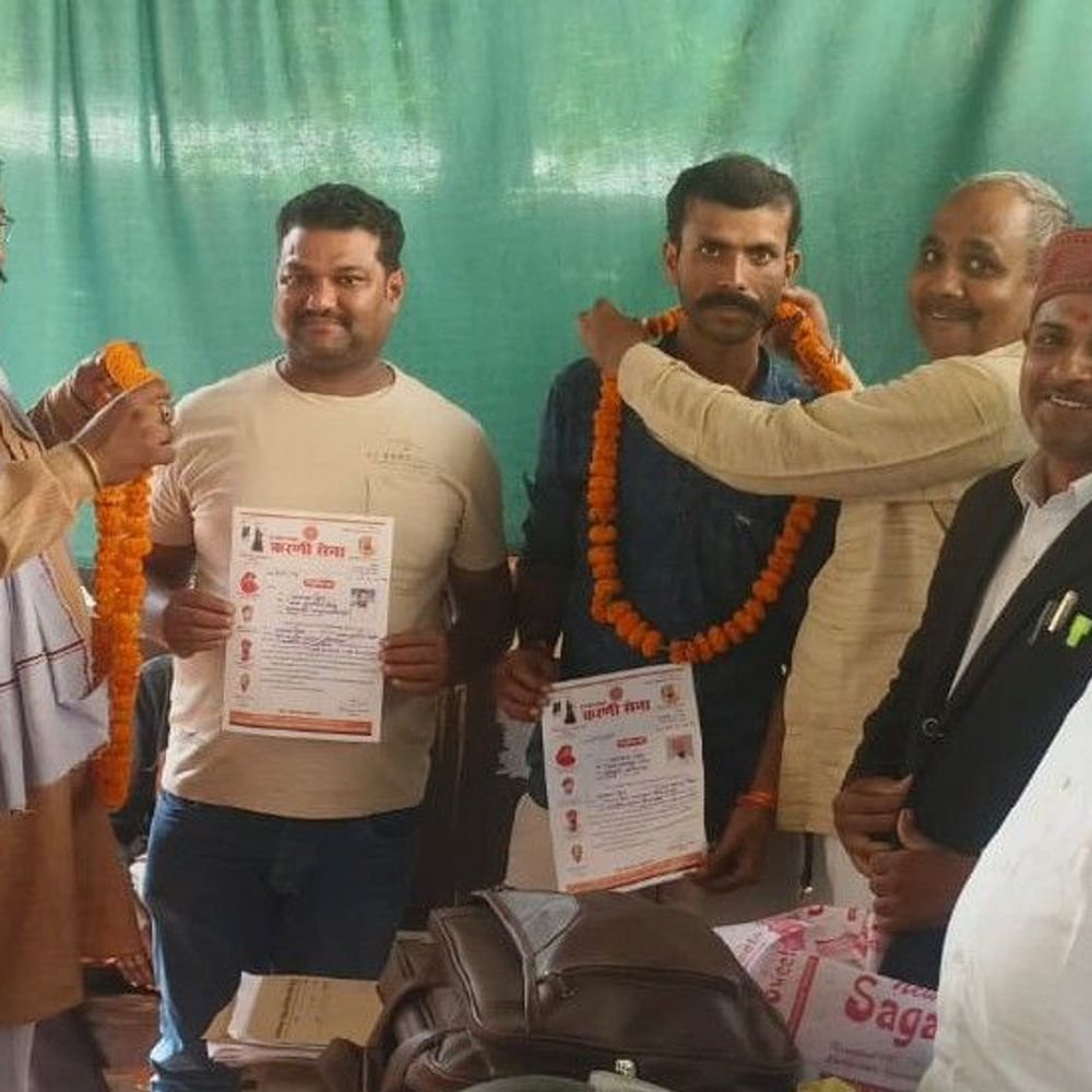 मिर्जापुर में करणी सेना ने 3 नए पदाधिकारी बनाए गए:अरुण पहाड़ी ब्लॉक उपाध्यक्ष और नीरज मझवां विधानसभा महासचिव बने