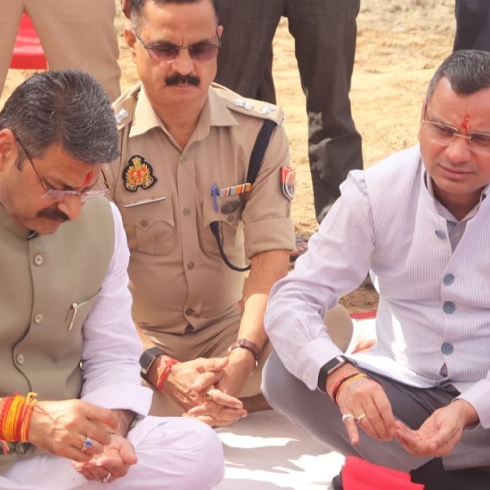मुरादाबाद में नए फायर स्टेशन का भूमि पूजन:दिल्ली रोड की आबादी को बड़ी राहत मिलेगी, SSP और विधायक ने की पूजा