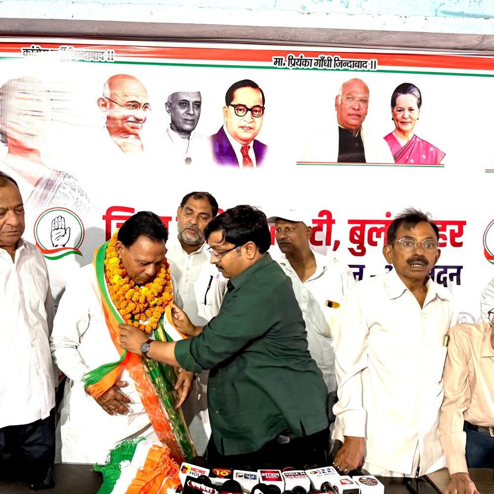 चुनाव आयोग के खिलाफ सड़कों पर उतरने का किया एलान:पीएम और मुख्य चुनाव आयुक्त से इस्तीफे की मांग की, कांग्रेस जिले में अभियान चलाएगी