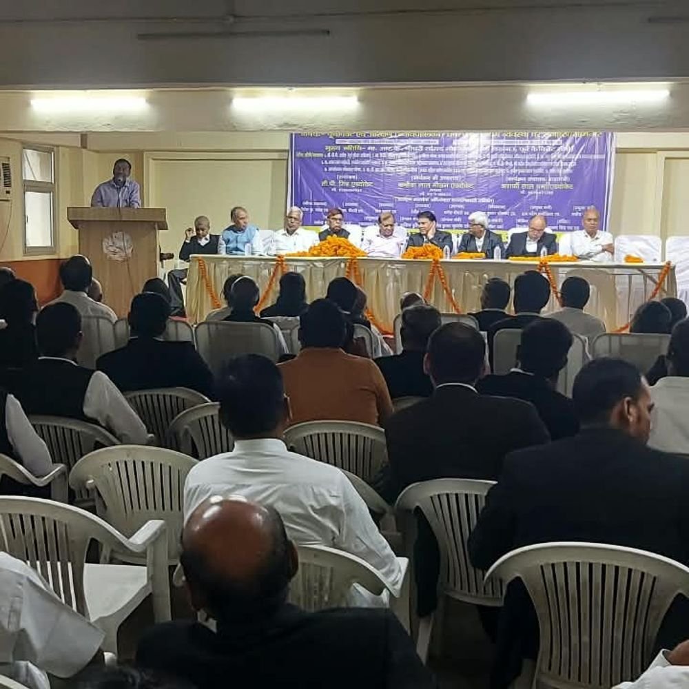 गांधी भवन में आरक्षण व कॉलेजियम पर संगोष्ठी:डॉ. आंबेडकर के संघर्षों व सामाजिक प्रतिनिधित्व पर चर्चा की