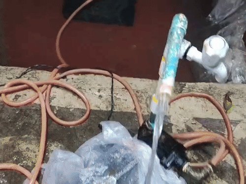 कानपुर में लगातार बारिश से घरों में घुसा पानी:शहर की बस्तियों में हालात खराब; किचन में घुटनों तक भरा नालों का गंदा पानी