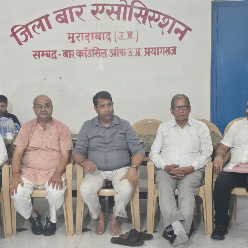 अधिवक्ता परिषद की मुरादाबाद जिला इकाई भंग:अजय गुप्ता बने अधिवक्ता परिषद ब्रज प्रांत की मुरादाबाद इकाई के जिला संयोजक