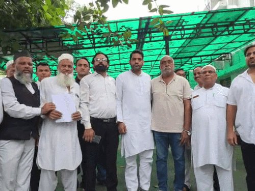 हनुमान चालीसा के ऐलान पर केसरगंज में बढ़ने लगी तल्खी:मस्जिद के मुतवल्ली ने AIMIM नेताओं को लेकर एसएसपी ऑफिस पर लगाई सुरक्षा की गुहार