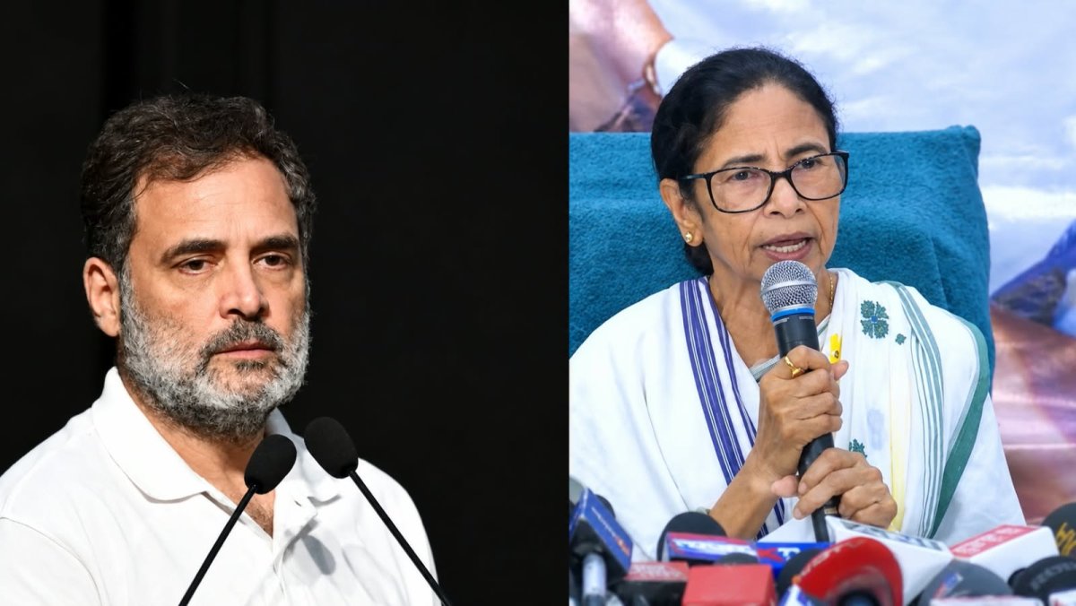 ममता-राहुल की फोन पर बात, बोलीं- हम साथ हैं, लक्ष्य एक