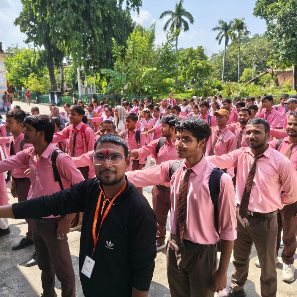 बलरामपुर में नशा मुक्ति कार्यक्रम आयोजित:अरविंद द्विवेदी बोले- जन-जागरूकता बढ़ाना उद्देश्य, समुदाय की सक्रिय भागीदारी जरूरी