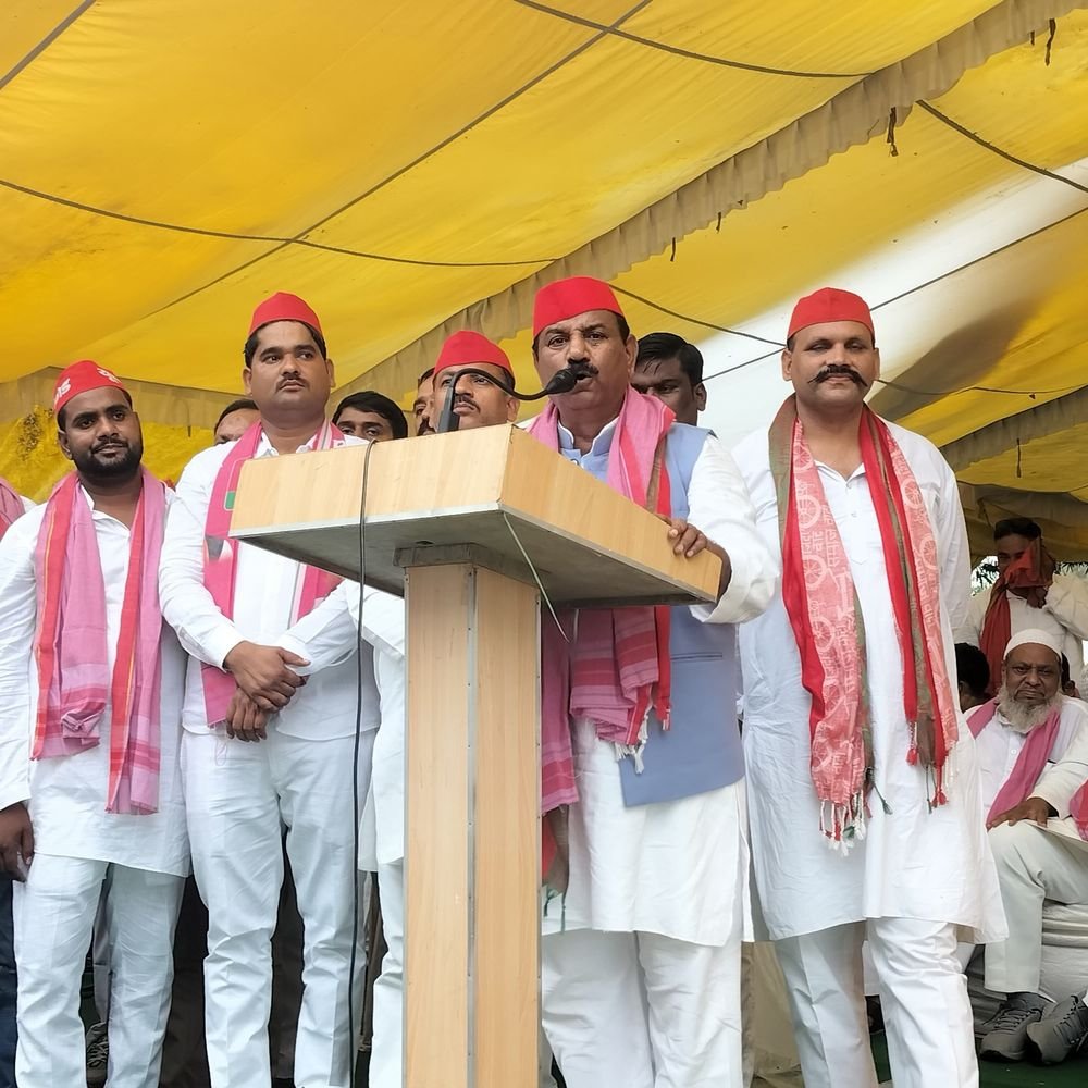 अम्बेडकरनगर में पीडीए पंचायत में पहुंचे सपा प्रदेश अध्यक्ष:श्यामलाल पाल ने युवाओं, रोजगार, कानून व्यवस्था पर सरकार को घेरा, बोले- 2027 में जनता देगी जवाब