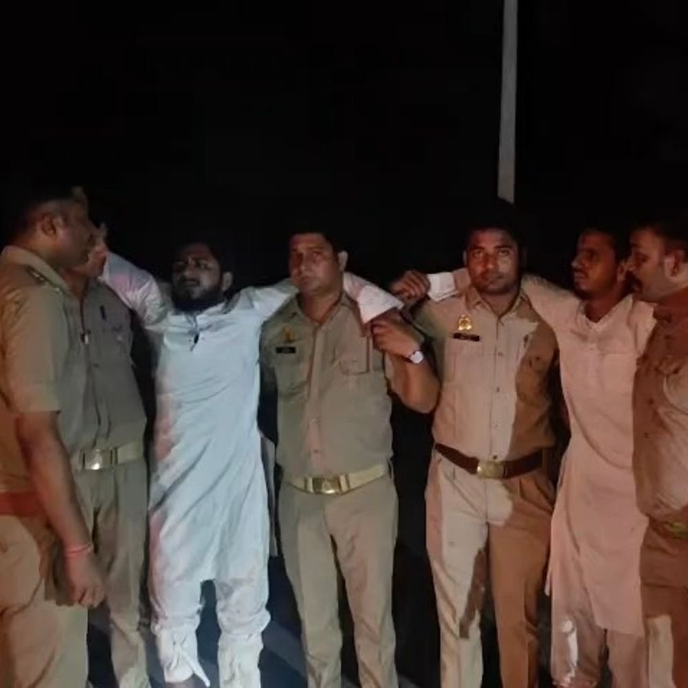 रोहन राठी हत्याकांड के आरोपी जीजा–साले मुठभेड़ में घायल:दोनों के पैर में लगी गोली, बदमाश समझकर पहले कार से मारी टक्कर, बाद में की थी हत्या