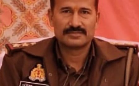 DCM चालक ने सिपाही को कुचलने की कोशिश की:बदायूं में इंस्पेक्टर पर मामला दबाने का आरोप, अफसरों को भनक लगी तो एफआईआर हुई