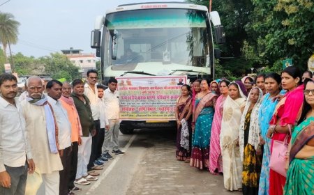 फतेहपुर से 50 किसान अयोध्या कृषि विश्वविद्यालय रवाना:मक्का विकास कार्यक्रम के तहत सीखेंगे आधुनिक खेती के तरीके