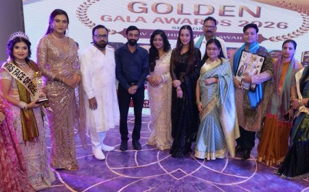 गोल्डन गाला अवार्ड 2026:एक्ट्रेस सारा खान सेलिब्रिटी गेस्ट, बोलीं- इंसानियत का धर्म सबसे ऊपर