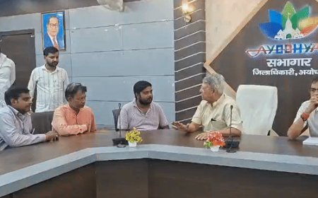 अयोध्या 14 कोसी मार्ग से विस्थापित परिवारों को मुआवजा:5 दुकानदारों को दुकानें देने का भरोसा