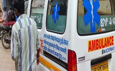 बांके बिहारी मंदिर में बिगड़ी श्रद्धालु की तबियत:एंबुलेंस न मिलने से परिजन हुए आक्रोशित, E रिक्शा से लेकर गए अस्पताल
