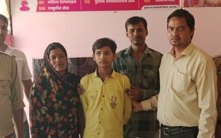 जवाहर नवोदय विद्यालय से लापता छात्र 56 घंटे बाद मिला:चोरी के आरोप से नाराज होकर पिता से शिकायत से डरकर भागा था