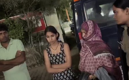 मां बाप के डांटने पर गाजियाबाद पहुंची छात्रा:गाजियाबाद पुलिस को शक हुआ तो महिला पुलिस से कराई पूछताछ, मोबाइल चलाने पर डांटते थे परिजन