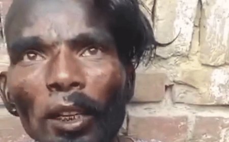 अलीगढ़ में अवैध संबंधों के शक में युवक को पीटा,VIDEO:आधा सिर मुंडवाकर मुंह काला किया, पेशाब पिलाया; 7 लोगों पर केस दर्ज