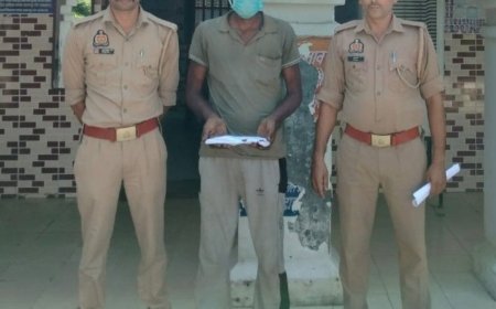 सहारनपुर में हिस्ट्रीशीटर के पास मिला तमंचा-कारतूस:पुलिस ने पेट्रोल पंप के पास दबोचा, 10 मुकदमे दर्ज