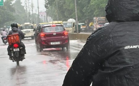 प्रयागराज में लगातार हो रही बारिश, देखें तस्वीरें:भादों की लगी झड़ी, 24 घंटे में 31mm बारिश, भारी बारिश का अलर्ट जारी