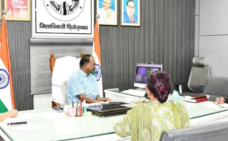 जिलाधिकारी ने लाइव स्ट्रीमिंग से गौशालाओं का जायजा लिया:बारिश में जलभराव या अव्यवस्था न हो, अधिकारियों को सख्त निर्देश