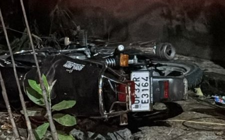 तेज रफ्तार कार ने बाइक सवार दोस्तों को मारी टक्कर:लखनऊ में खाना खाने के बाद घूमने निकला था, एक गंभीर रूप से घायल