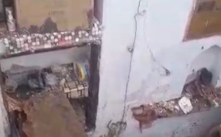 कासगंज में भारी बारिश से 8 मकान गिरे:जिला प्रशासन ने तैयार की सूची, पीड़ितों को नियमानुसार मिलेगा मुआवजा