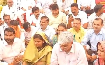 44.64 करोड़ से सड़क चौड़ीकरण का काम शुरू:फिरोजाबाद में महापौर-विधायक ने किया भूमि पूजन