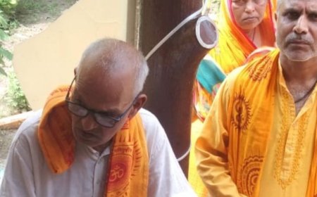 बलिया गायत्री शक्तिपीठ में गोष्ठी संपन्न:पितृ पक्ष में श्राद्ध कर्म जरूरी, गरुड़ पुराण सुनने की दी सलाह
