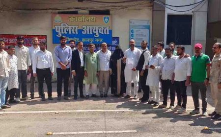 कानपुर में यूथ कांग्रेस जिलाध्यक्ष पर FIR:कांग्रेसी पुलिस कमिश्नर से मिले, फेसबुक पोस्ट हटाने को लेकर हुआ था विवाद; निष्पक्ष जांच की मांग