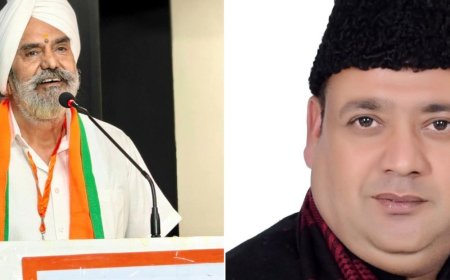 एमएलसी चुनाव में ढिल्लो-दानिश फिर आमने-सामने, आज से नामांकन:भाजपा ने हरि सिंह ढिल्लो पर जताया भरोसा, सपा ने दानिश अख्तर को उतारा